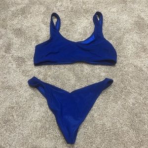 Frankie’s Bikinis Blue bikini